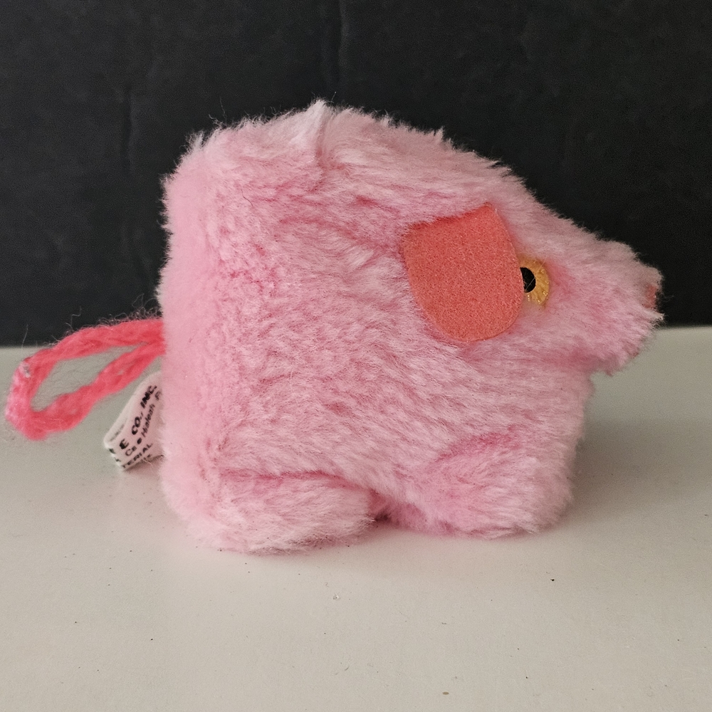 1977 Russ Plush Pink Pig Toy for Small Pets - Picture 2 of 11